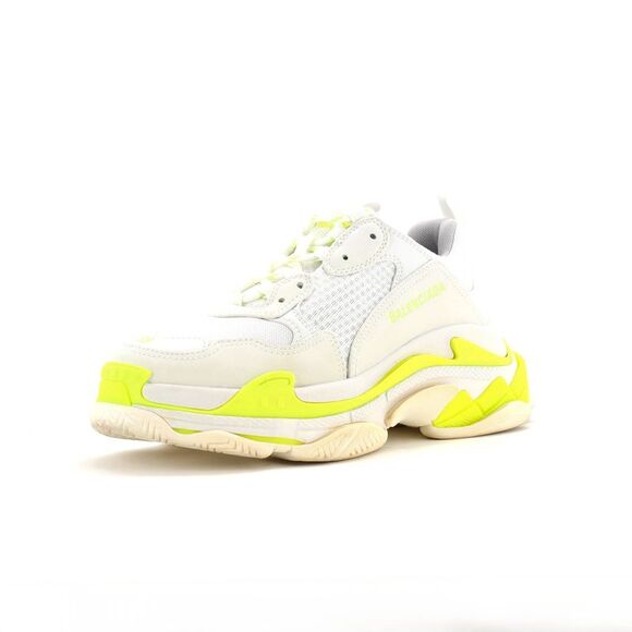 Balenciaga Men's Triple S Sneakers Fabric and Mesh with Faux Leather - Picture 1 of 5